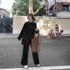 Set: Mock-neck Sweater + Pants