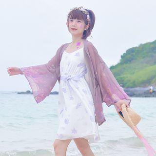 Ocean Print Light Jacket