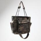 Multi-pocket Carryall Tote - Camouflage Camouflage - One Size