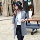 Short-sleeve Buttoned Jacket