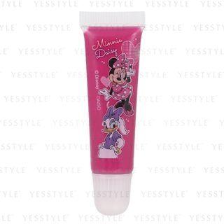 Daiso - Disney Design Cosme Minnie & Daisy Lip Gloss Neon Pink 5.5ml
