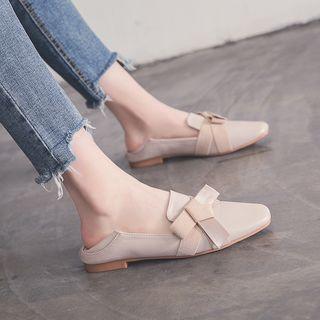 Ribbon Flat Loafers