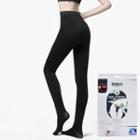 High-waist Tights S718 - Black - One Size
