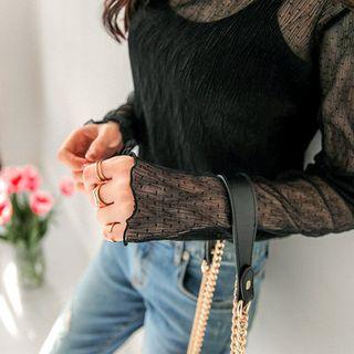 Sheer Lace T-shirt