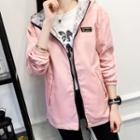 Reversible Zip Windbreaker
