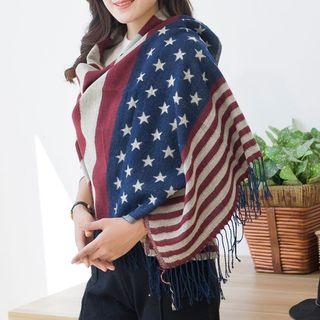 Patterned Scarf As Shown In Figure - One Size