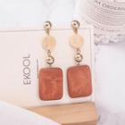 Wood Dangle Earring