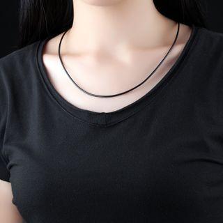 Leather Cord Necklace