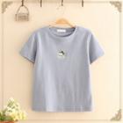 Hill Embroidered Short-sleeve T-shirt