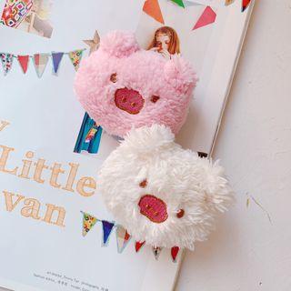 Chenille Pig Brooch