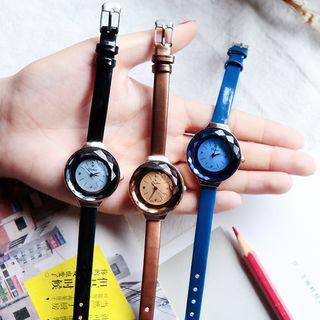 Retro Slim Strap Watch