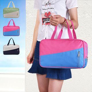 Color Panel Wet-dry Beach Bag