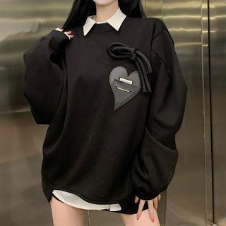 Shirt / Bow Sweatshirt