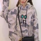 Camo Hoodie Camouflage - One Size