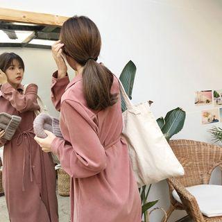 Napped Long Shirtdress