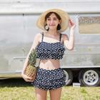 Dotted Ruffle Bikini