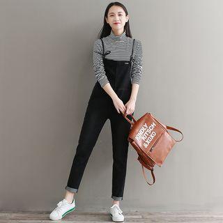 Spaghetti Strap Denim Jumpsuit