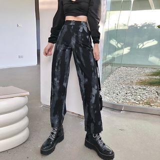 Tie-dye Straight Leg Pants