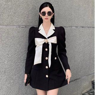 Bow Coat Dress