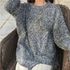 Glittered Loose-fit Sweater