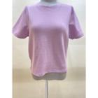 Colored Puff-sleeve T-shirt