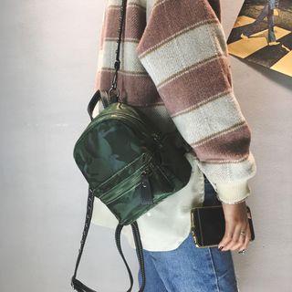 Camouflage Oxford Mini Backpack