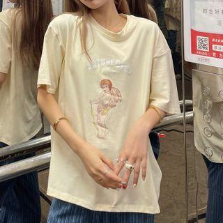 Short-sleeve Angel T-shirt