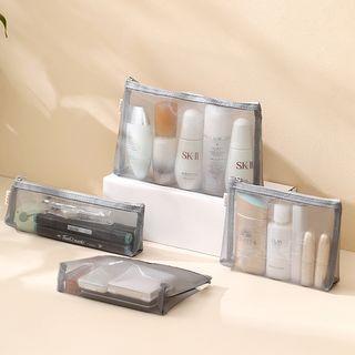 Mesh Makeup Bag (various Designs) / Set