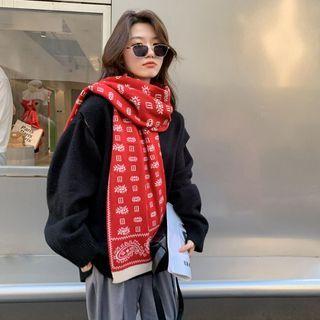 Flower Yarn Shawl