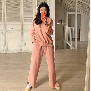 Wide-leg Sweat Pants (13 Colors)