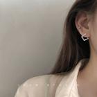Geometric Stud Earring 1 Pair - 925 Silver - Earrings - Geometric - One Size