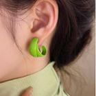 Cicle Earrings 1 Pair - Stud Earring - One Size