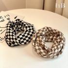 Checkered Infinity Scarf