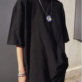 Couple Matching Elbow-sleeve Floral Embroidery T-shirt