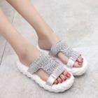 Cable Knit Slippers