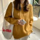 Hooded Sweater Yellow - One Size
