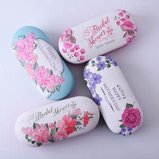 Floral Print Eyeglasses Case