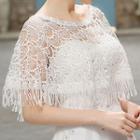 Fringed Lace Capelet
