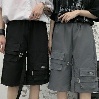 Asymmetric Cargo Shirts