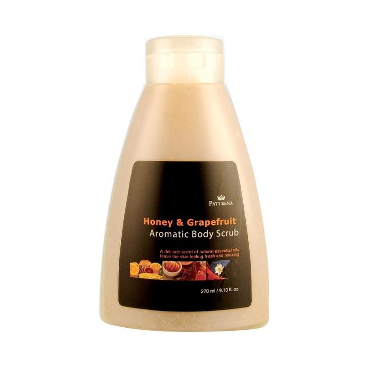Pattrena - Aromatic Body Scrub (honey & Grapefruit) 270ml