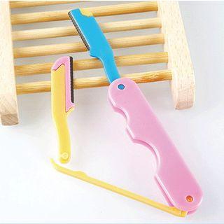 Set: Foldable Eyebrow Razor + Replacement Blade Random - One Size