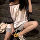 Raglan 3/4-sleeve T-shirt / Shorts