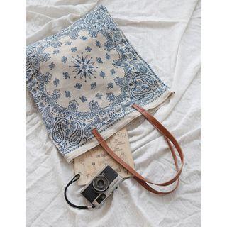 Paisley Printed Shopper Bag