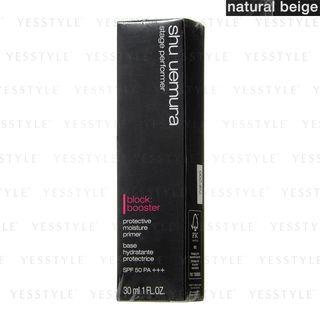Shu Uemura - Stage Performer Block:booster Protective Moisture Primer Base Hydratante Protectrice Spf 50 Pa+++ (natural Beige) 30ml/1oz