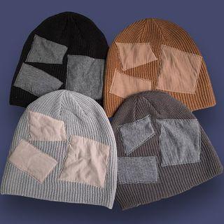 Paneled Knit Beanie