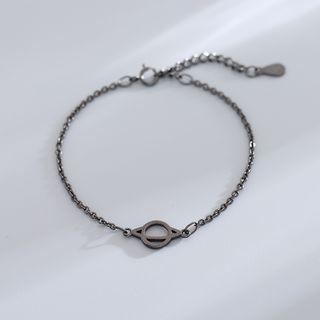 Planet Pendant Bracelet Black - One Size