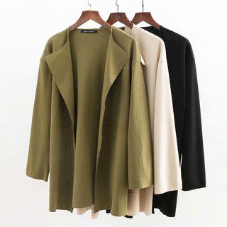 Long-sleeve Open-front Jacket