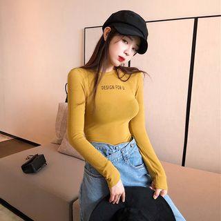 Lettering Slim T-shirt