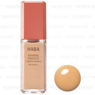 Haba - Mineral Essence Liquid Foundation Spf 20 Pa++ (#02 Beige Ocher) 30ml