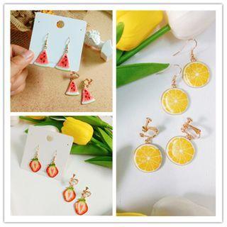 Fruit Alloy Dangle Earring